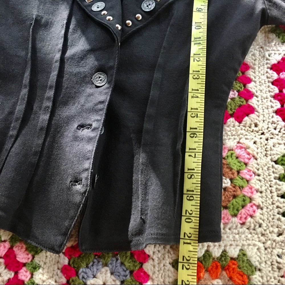 Vintage L. A. Gear Studded Denimn Jacket - Picture 8 of 16
